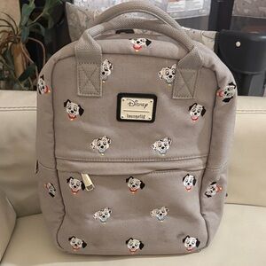 Disney Loungefly Gray Backpack 101 Dalmatians